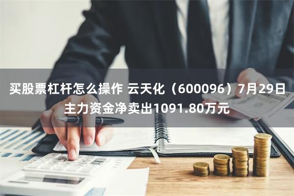 买股票杠杆怎么操作 云天化（600096）7月29日主力资金净卖出1091.80万元